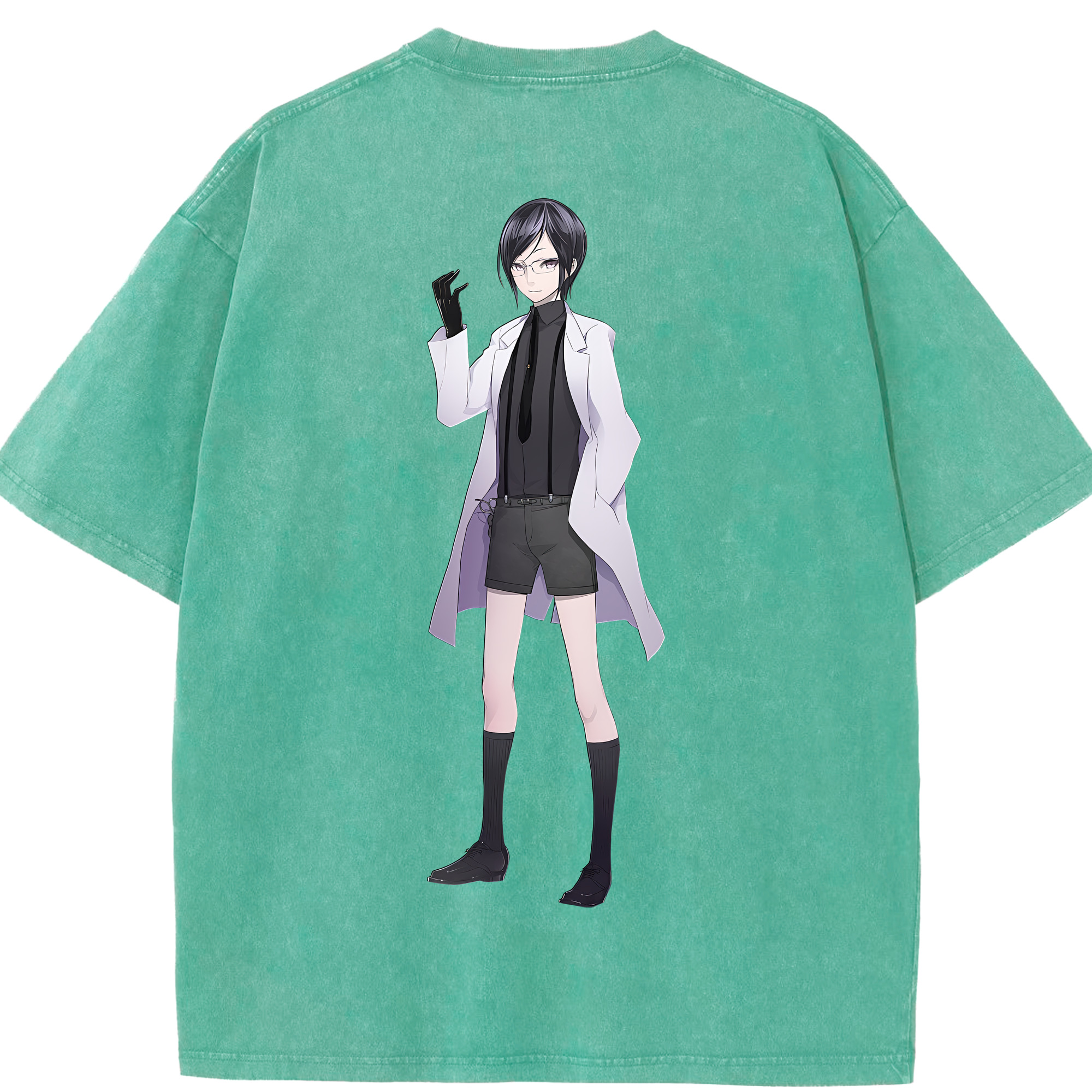 （画像用） 刀剣乱舞 Touken Ranbu 綿100% ヴィンテージ風 半袖Tシャツ（背面プリント）